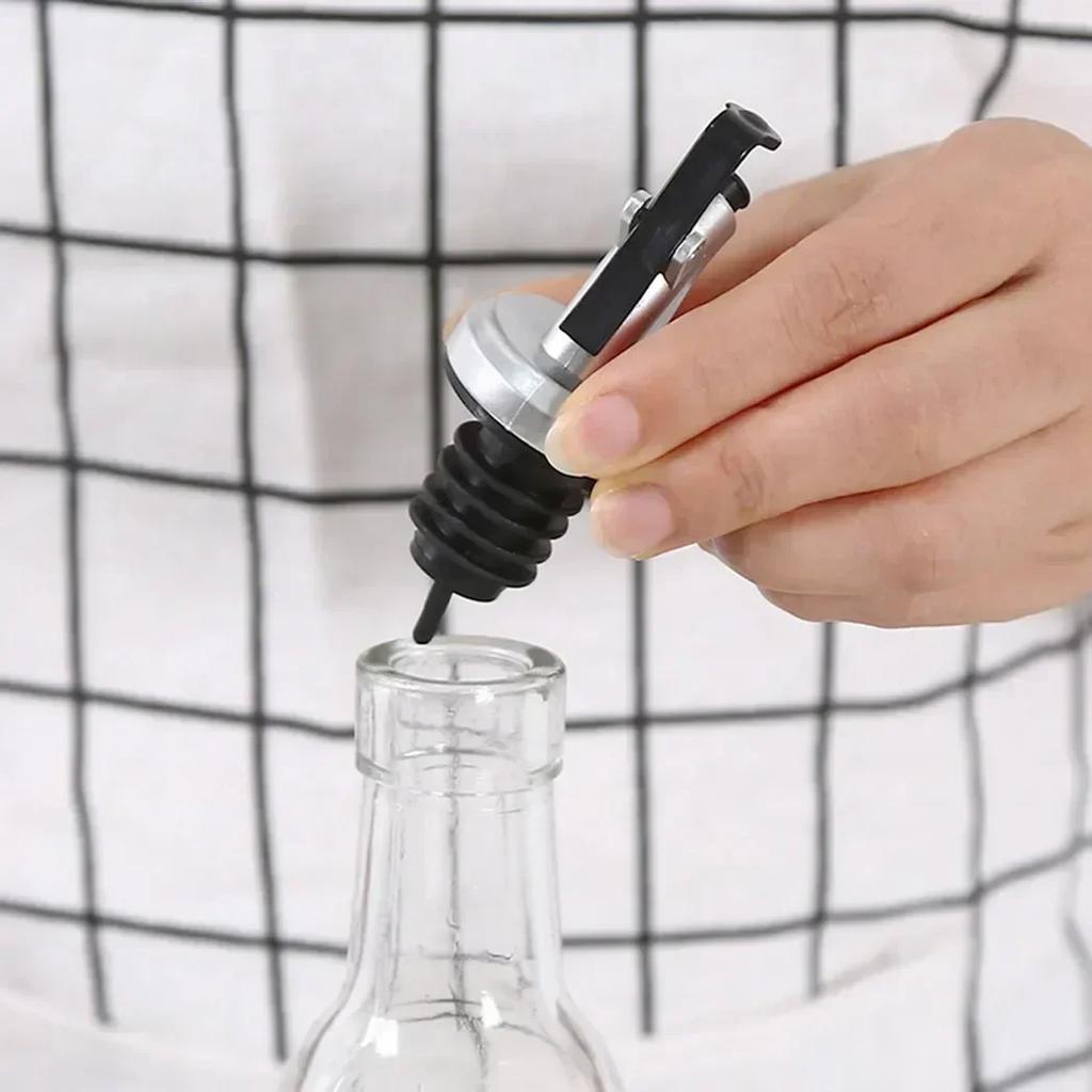 Dispenser Oil Drainer Kitchen Dining Liquor Oil Restaurants Stopper 5Pcs Accessories Bottle Pourer Coffee Shops