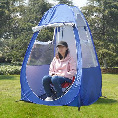Portable Outdoor Fishing Tent UV Protection Tent Pop Up Single Tent Automatic Instant Tent Rain Shading Tent Windows