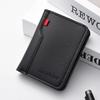 1Pc  Ultra-thin Mini Soft PU Leather Credit Card Wallet Holder Short Vertical  Men's Small Short Wallets Purse