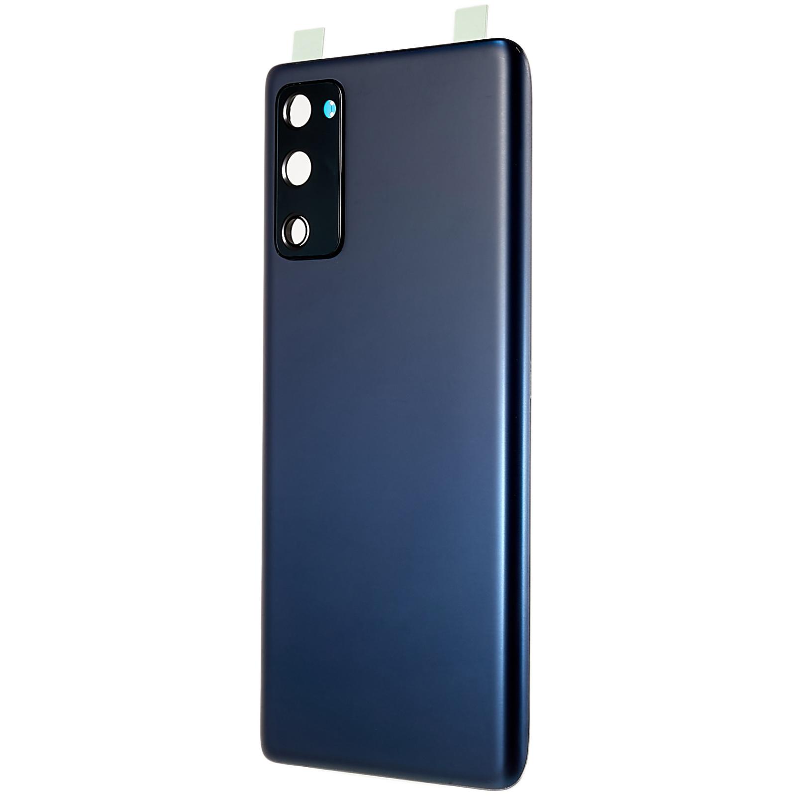 

For Samsung Galaxy S20 FE G780/S20 FE 5G G781 Battery Housing with Adhesive Sticker+Camera Lens Cover (without Logo) White