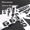 Compatible with Mercedes G63 Rear Emblem & V8 BITURBO AMG Side Sticker.