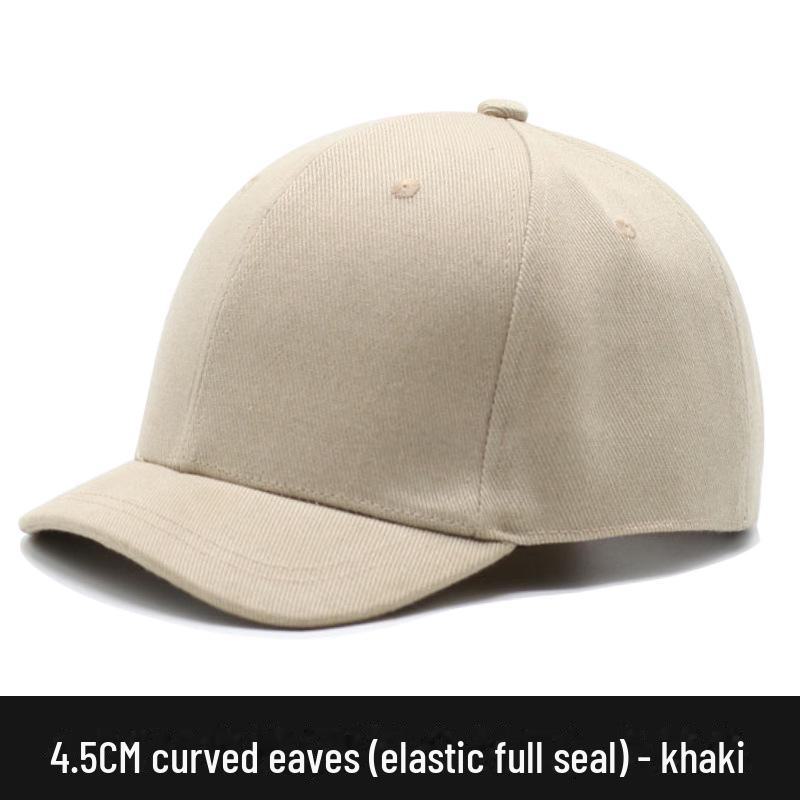 

Чоловіча бейсболка великого розміру з герметичним покриттям і короткими полями – модна, двостороння, у стилі качкодзьоба для пар Large (58-60cm)