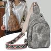 Brusttasche Weiches Leder Hochwertiger Rucksack Mode Lässig Damen Schulter Umhängetasche Trend High-End Brusttasche
