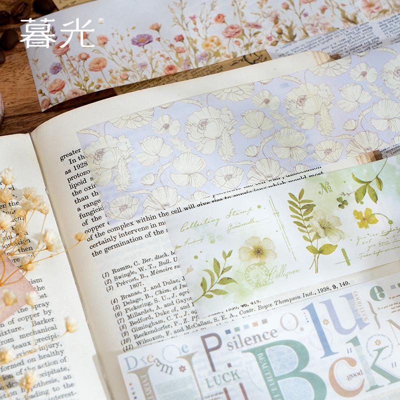 1 Roll Vintage Journal Decoration Tape Stickers, Perfect for DIY Handcraft Accents & Journal Styling