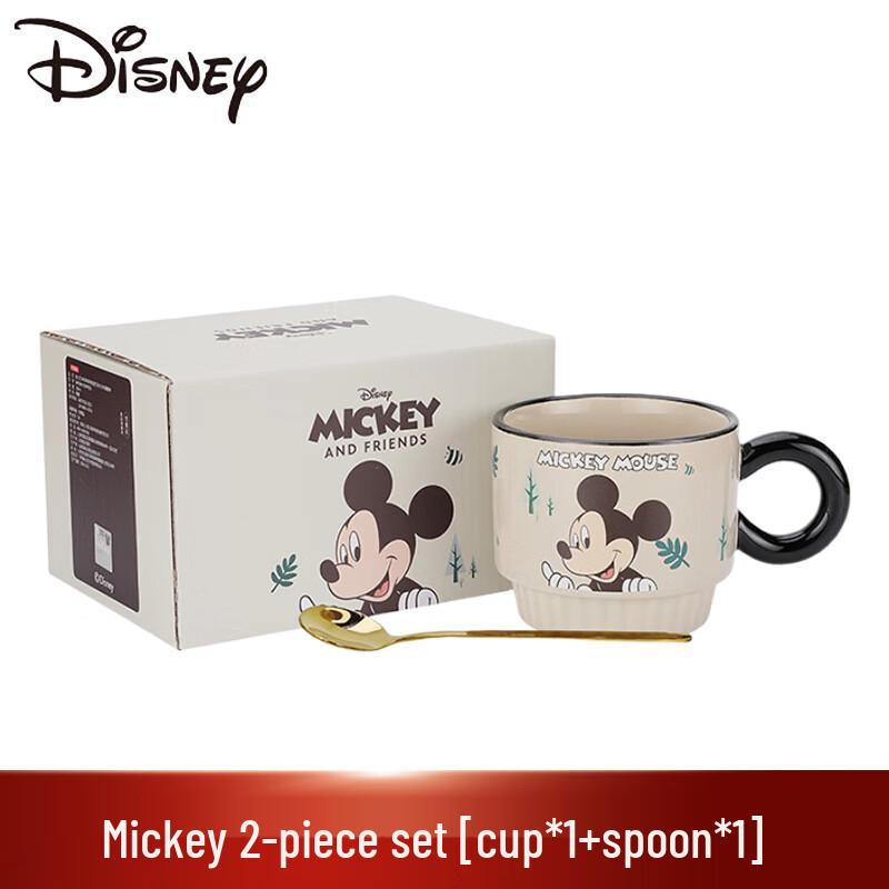 Disney Керамическая кружка и ложка с персонажем, набор
