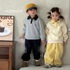 Boys Girls Autumn New Kids Clothes Baby Sweatshirt Pants 2 Piece Set Trendy Children Outfit