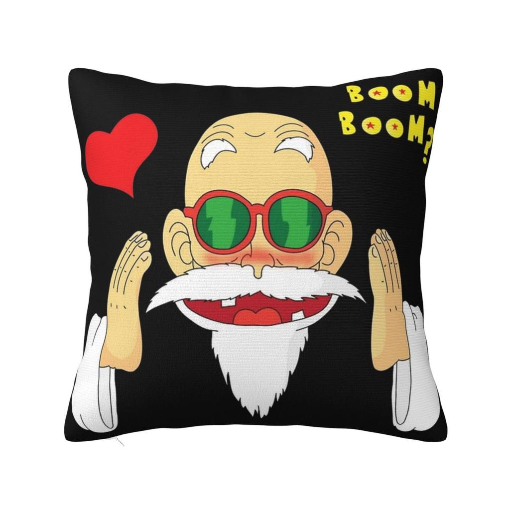 Master Roshi Dragon Ball DragonBall Federe Cuscino Merch Copricuscino Morbido Copricuscini Decorazione Auto Quadrato Diverse Dimensioni