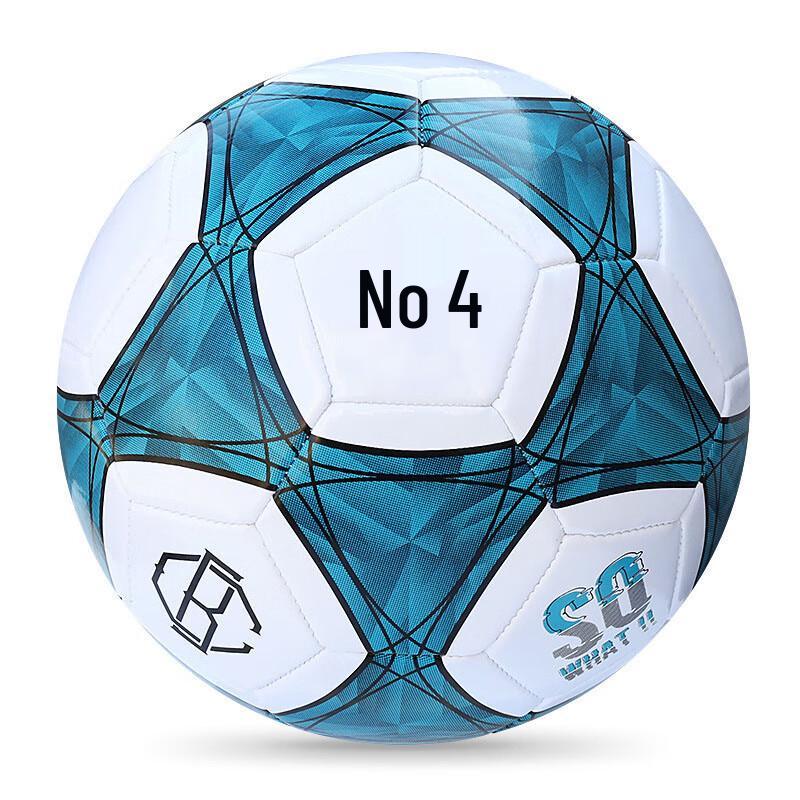 WEZHO Five-Star Blue Soccer Ball - Size 4