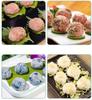 Home Stainless Steel Meatball Press Creative Manual Meatball Maker for Home Use Makes Multiple Meatballs At Once