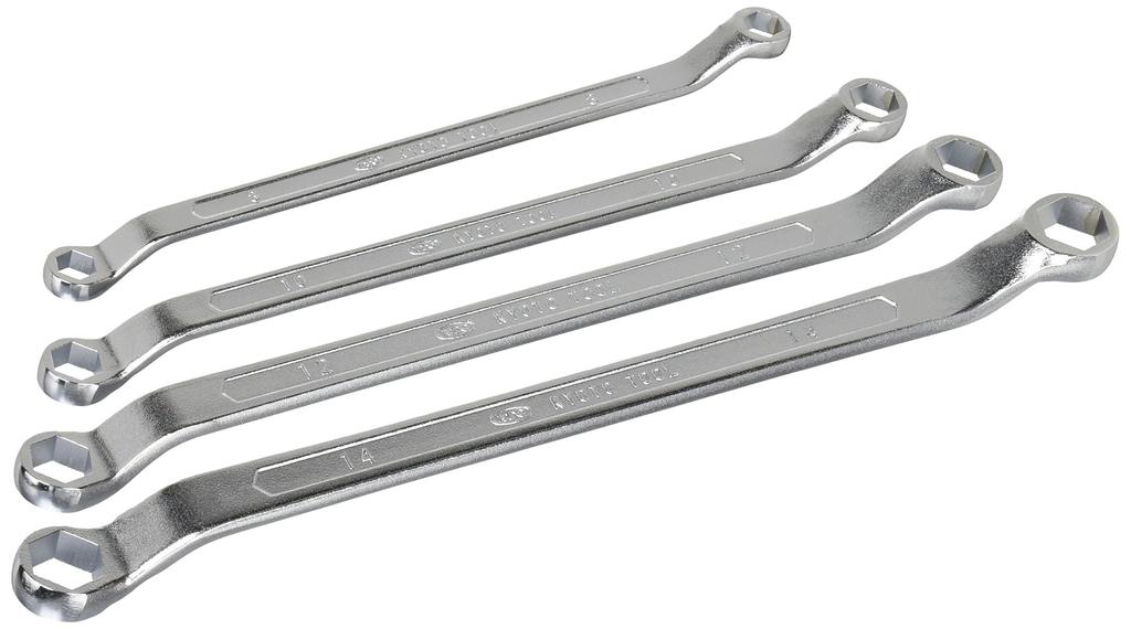 Kyoto Machinery Tools Hex Box Wrench Set of 4 M274 (KTC)