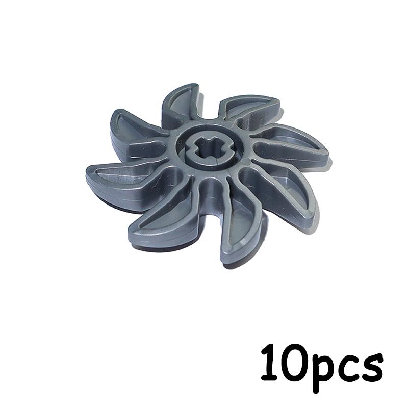 

10PCS MOC Technical Assembles Particles Fan Blade Bricks Building Blocks Toys Compatible with 41530 Propeller 8