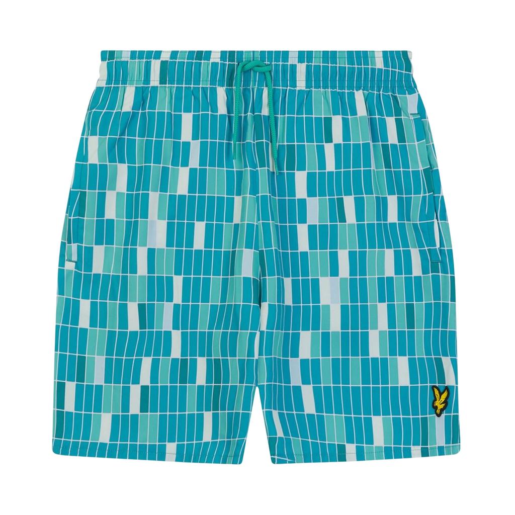 Lyle & Scott Men's Pool Print Swim Shorts
