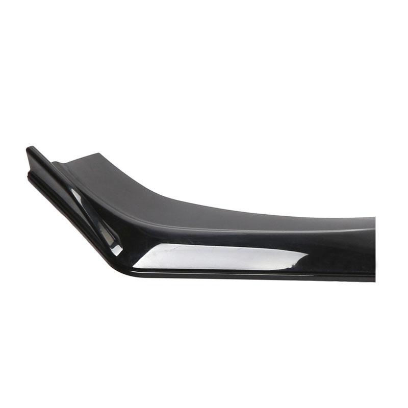 Universal Car Front Bumper Lip Body Kit Spoiler Splitter Diffuser  Red Black Blue Canard Splitter ABS Plastic Auto Modification