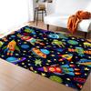 Starry Sky Carpet Feather Wind Bedroom Floor Mat
