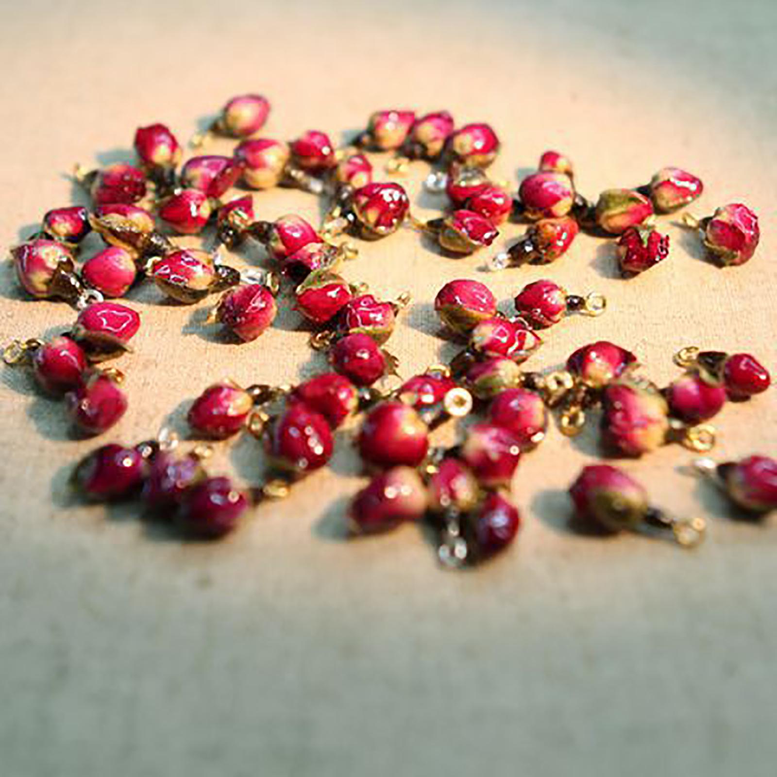 

2 PCs Handmade Resin Flower Charms Jewelry Real Flower Pendants for DIY Earrings Necklace Jewelry Making New in