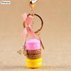 Neuer Kuchen Schlüsselanhänger Mode Auto Schlüsselanhänger Damen Tasche Anhänger Zubehör Frankreich Kuchen Macarons mit Eiffelturm Schlüsselanhänger Geschenk Schmuck