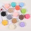 2023 New Chrysanthemum Matt Flower Plastic Hair Claw Clips Large Size for Women & Girls Thick Hair