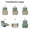 Recliner Slipcover Stretch Reclining Chair Cover Furniture Protector for Recliner Fitted Sofa Couch Cover Lazy Boy Chair Cover