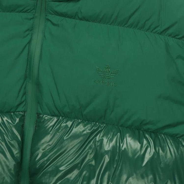 Adidas Originals Adicolor Classics Chaqueta Acolchada de Plumón con Capucha Hombre Ropa Exterior Verde IL2566