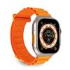 Pasek Nylonowy Do Apple Watch 42 44 45 49 Mm Extreme - Pomarańczowy