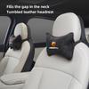 Wildleder Kopfstütze Auto Atmungsaktiv Memory Schaum Nackenkissen Für Fiat Abarth Argo Croma Albea Tipo Palio Viaggio 500 Punto Panda Stilo