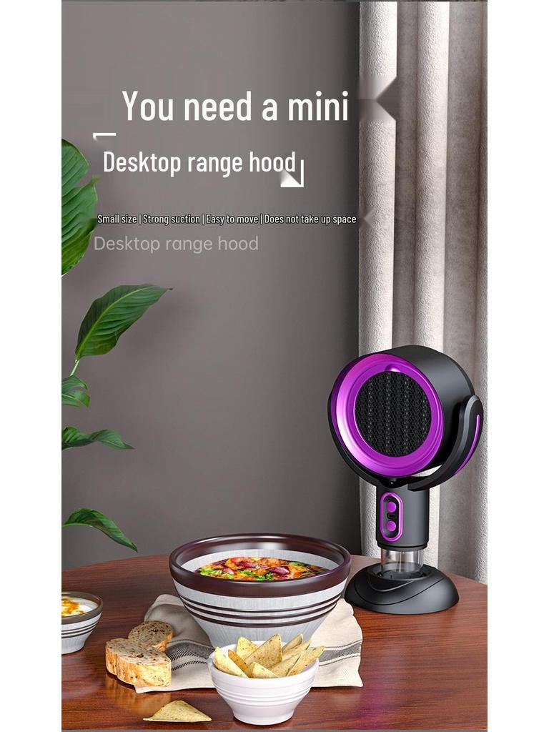 Stolný digestor s iónovým deodorizérom a odsávačom dymu - Ideálny na grilovanie a horúce hrnce