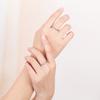2pcs 925 Sterling Silver Couple Rings Zircom For Women Man Exquisite Student Girlfriend Silver JewelryGood Product