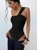 Luxury Ruched One-Shoulder Women's Swimsuit - Sexy and Stylish Swimwear
