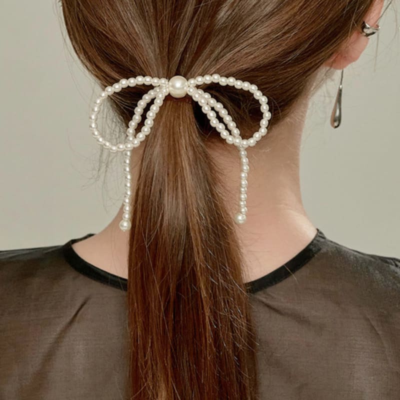 BESTY Ballong Pärlband Hår manschett