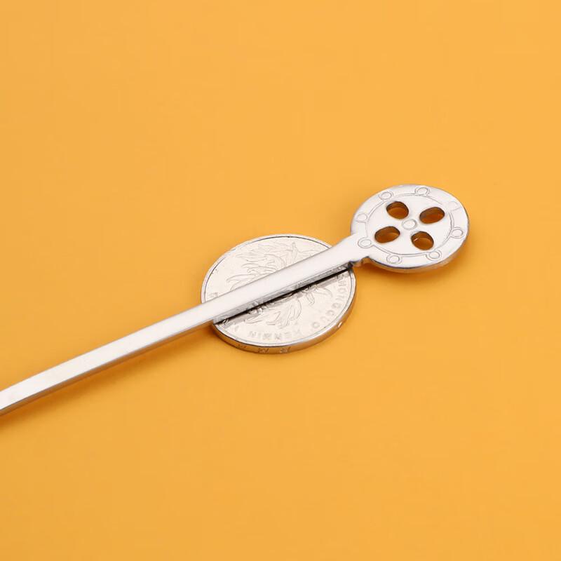 Guldfärgade dessertgafflar i rostfritt stål