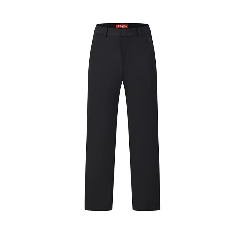 Fila Golf Series Fashion Simple Classic Retro Golf Daily Versatile Comfortable Woven Loose Casual Pants Men Bottoms Deep-Black A11M615815FBK
