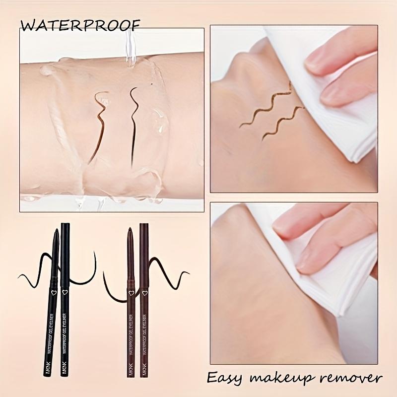 Premium Smooth Gel Eyeliner Pens Long-Lasting, Waterproof & Smudge-Proof for Easy Application