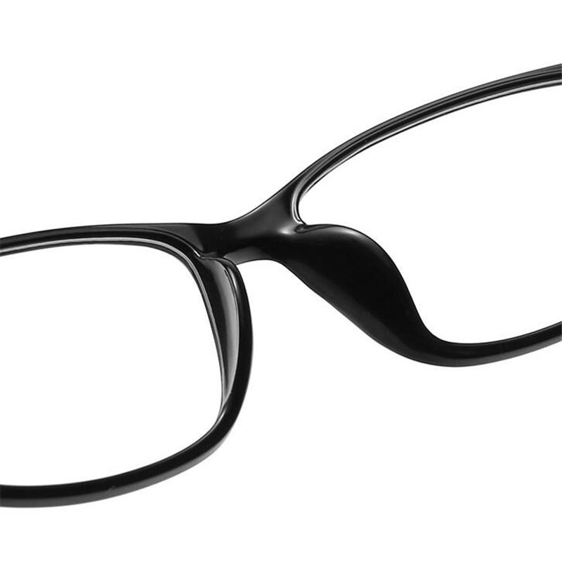 Anti-Blue Light Square Nearsighted Glasses Women Men Black Red Frame Prescription Eyeglasses Diopter 0 -0.5 -0.75 To -6.0