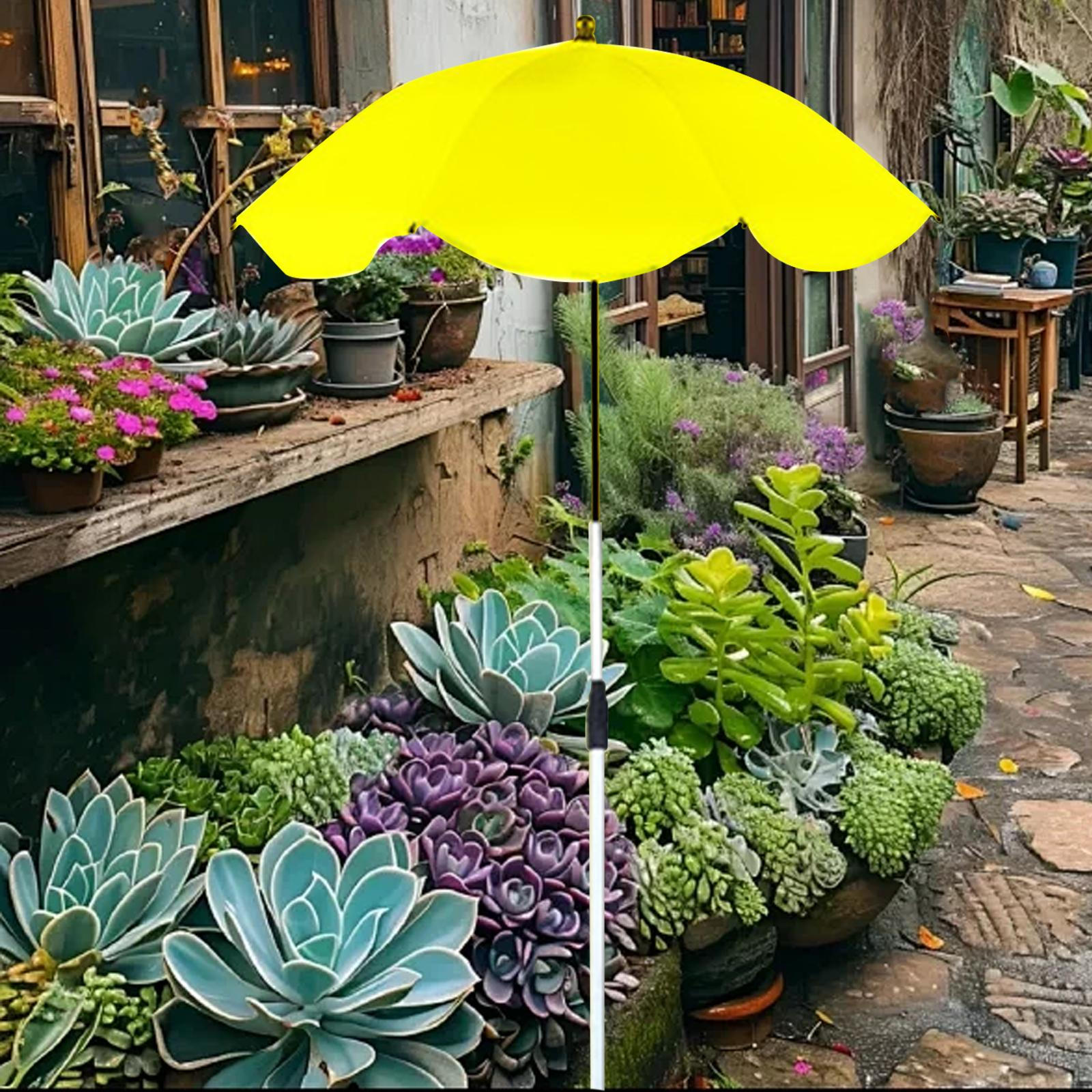 

Садовый навес для растений, уличный зонт, теневой чехол для горшков жёлтый