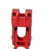 Fahrrad Vorbau Rot Aluminiumlegierung Stoßdämpfend Fahrradlenker Vorbau für Mountainbike Rennrad