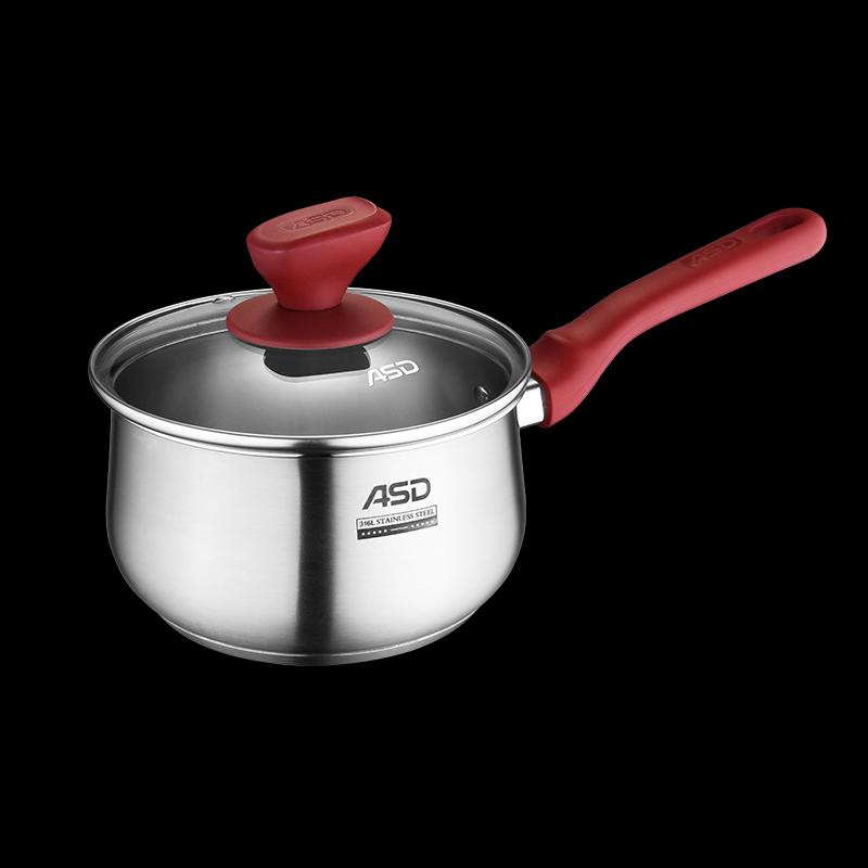 ASD 316L Stainless Steel Composite Bottom Milk Pot