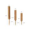 Natural Coconut Palm Rod Plant Support: 30cm/40cm/50cm, Modular Climbing Trellis for Vines