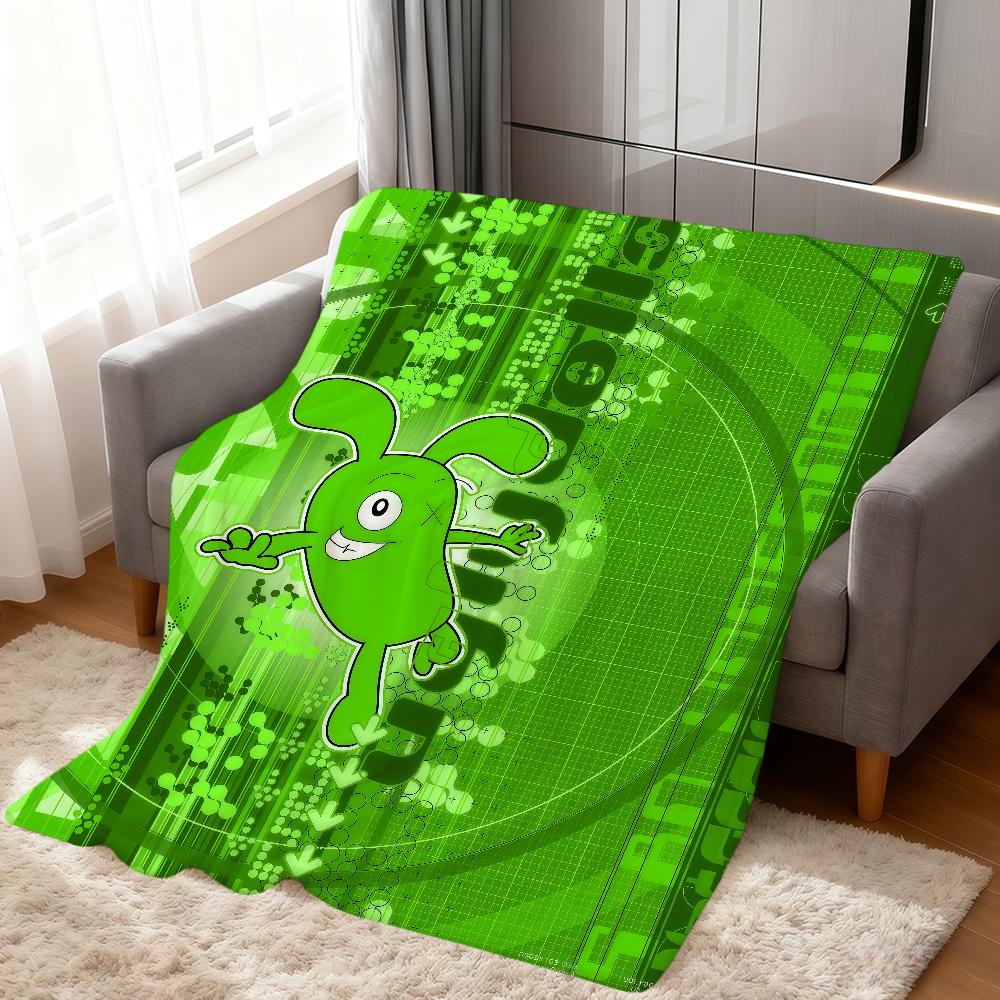 Funny Cartoon Meme Cute U-UglyDolls-S O-OX Soft Warm Plush Blanket Dorm Sofa Living Room Pet Hogar Bed Gift Nap Home Flannel