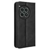 For OnePlus Ace 3 Pro 5G Wallet Case Anti-Drop Retro PU Leather Phone Cover