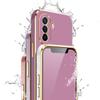 For Huawei Nova Y70 Case Huawei Nova Y70 Plus Cover MGA-LX9 MGA-LX9N Luxury Square Plating Phone Case Y70 Shockproof Back Cover