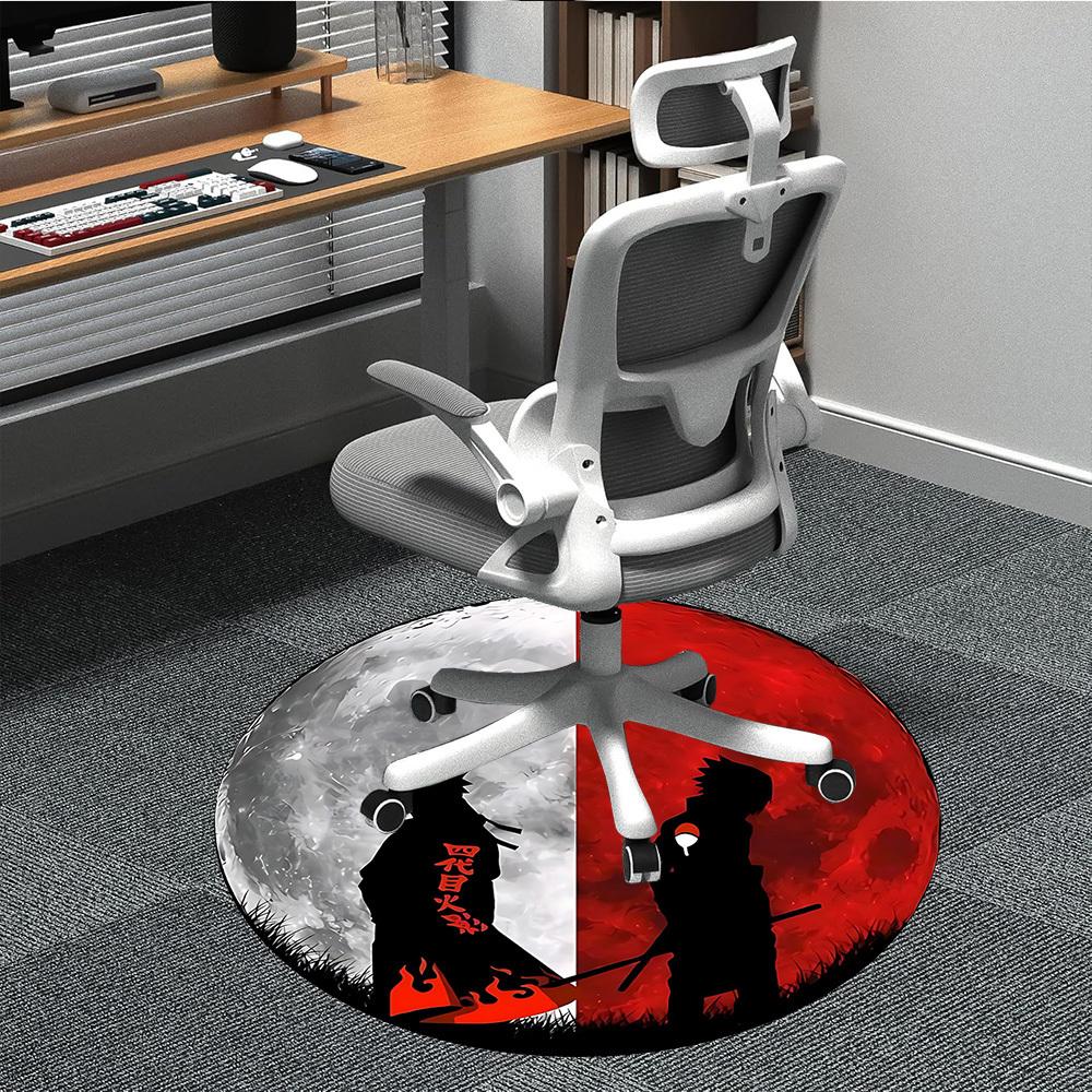 NARUTO Office Round Area Rug,  Under Office Chairs Bedroom Living Room Home Decor a0908143