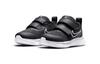 Nike Star Runner 3 Low Top Running Shoes Black White Infant And Toddler DA2778-003