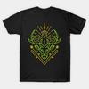 Deer Symmetry OrnaUnisext T Shirt Vintage Washed Graphic Unisex Designer Clothes Soft Versatile Top For Everyday Wear Homme