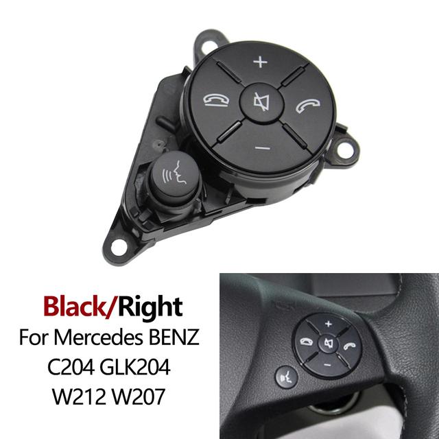 Car Steering Wheel Switch Control Button with Circuit Board Assembly For Mercedes Benz C GLK E Class W204 X204 W212 W207