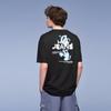 HLA Black Whale Men's Back Print T-Shirt