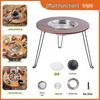 Nufeng Outdoor Folding BBQ Grill & Campfire Table Set