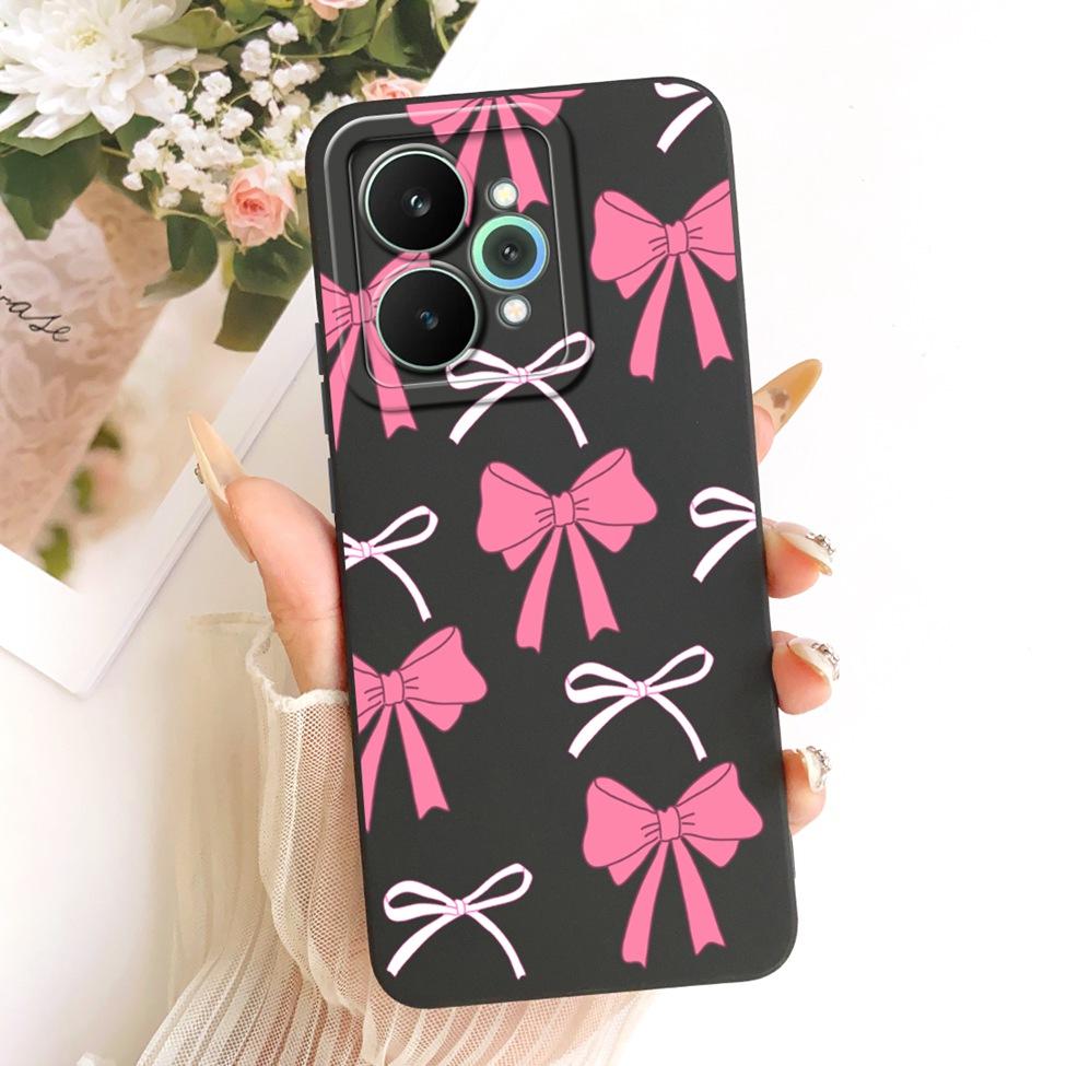 Cover For Realme 15 Pro Casing RMX5101 Silicone Luxury Fashion Flowers Kawaii Cute Painted Shockproof Phone Case