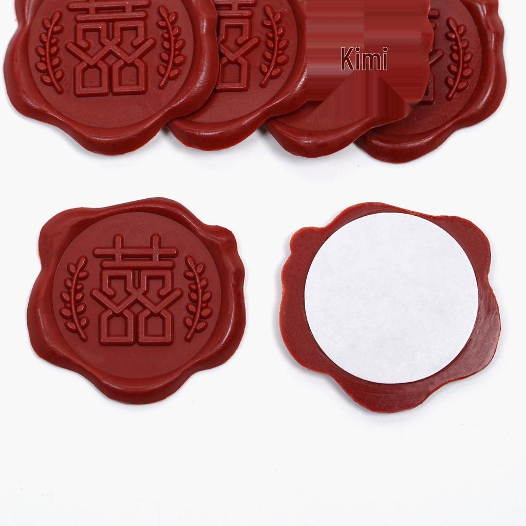 Wax Seal Stamp Kit: Embossed Stamp, Sealing Wax, Stickers for Envelopes, Postcards, Love Letters, and Gifts