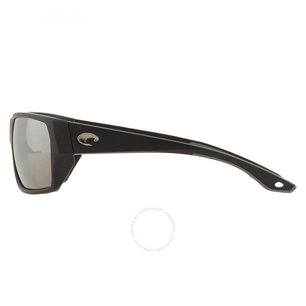 CoSta Del Mar Tailfin Copper Silver Mirror Polarized GlaSS Rectangular Men S SunGlaSSeS 6S9113 911304 60