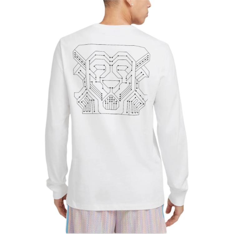 Nike LeBron Men's Max90 Long-Sleeve Basketball T-Shirt HF6191-100
